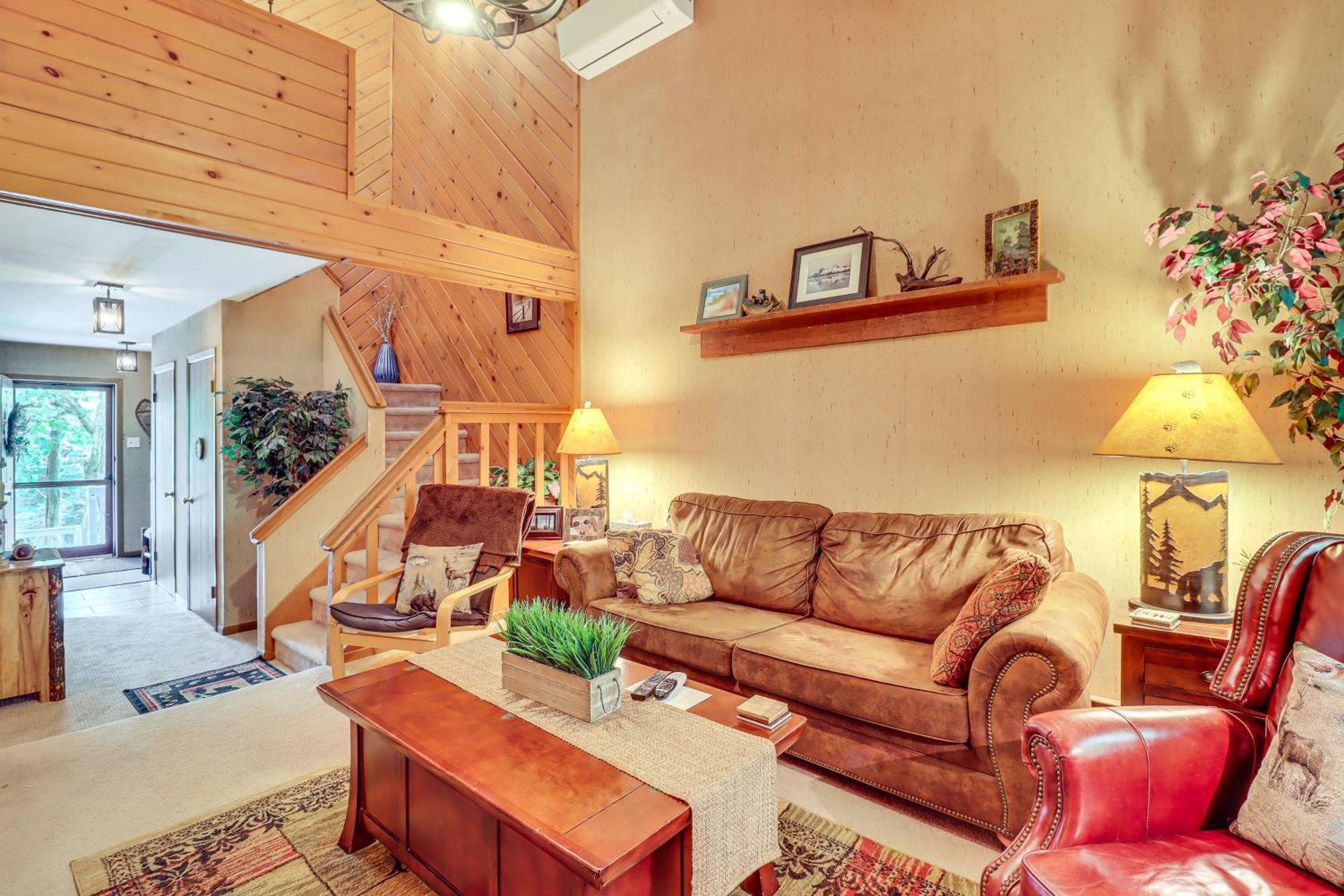 Lake Harmony Townhome Walk To Restaurants! Екстер'єр фото