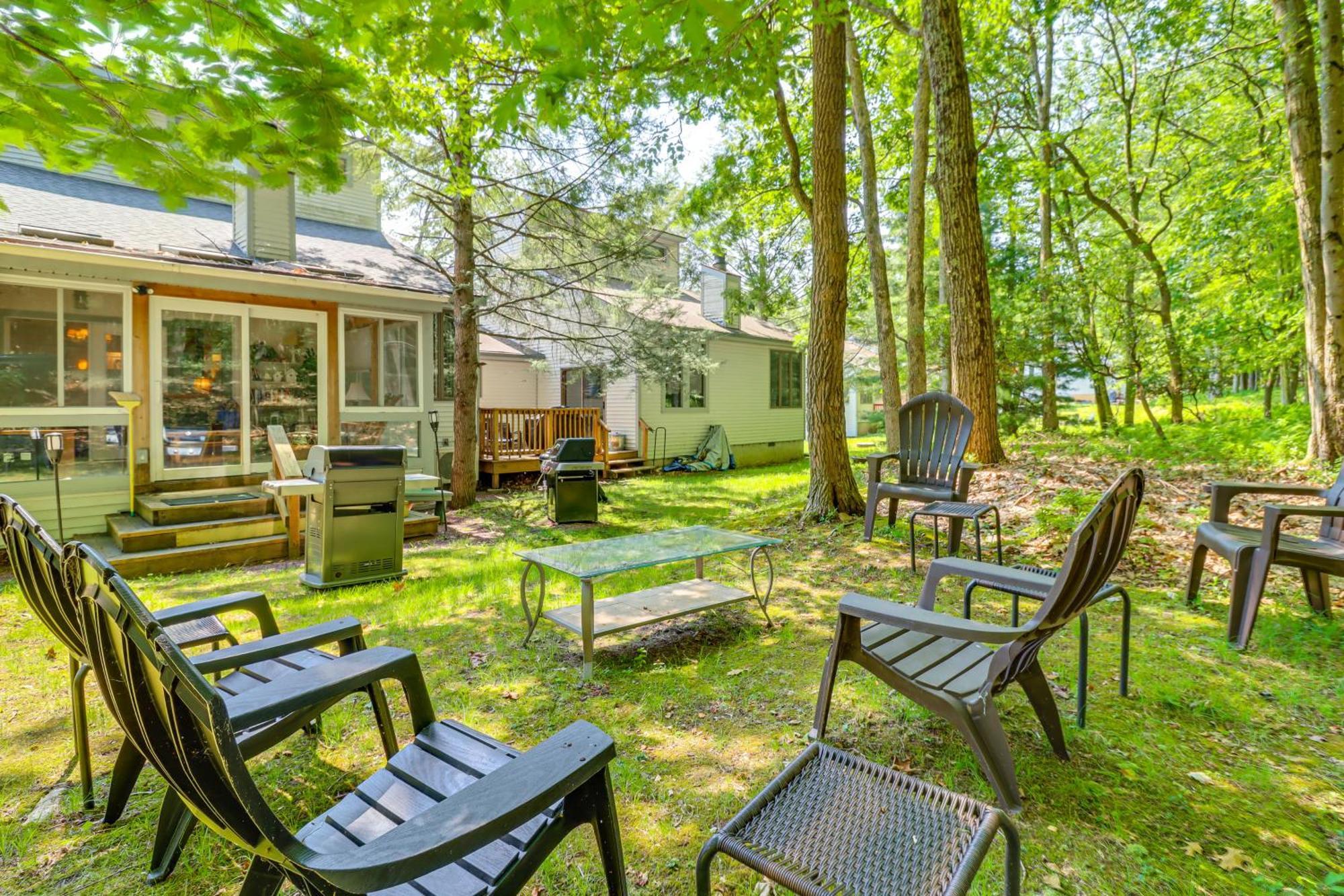 Lake Harmony Townhome Walk To Restaurants! Екстер'єр фото